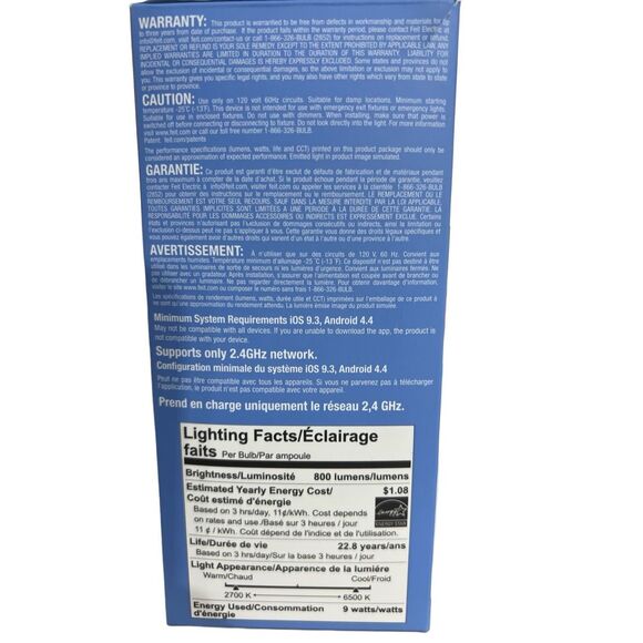 Smart Color Changing Light Bulb Alexa Google Assistant WiFi Dimmable LED 60 Watt - Picture 11 of 15